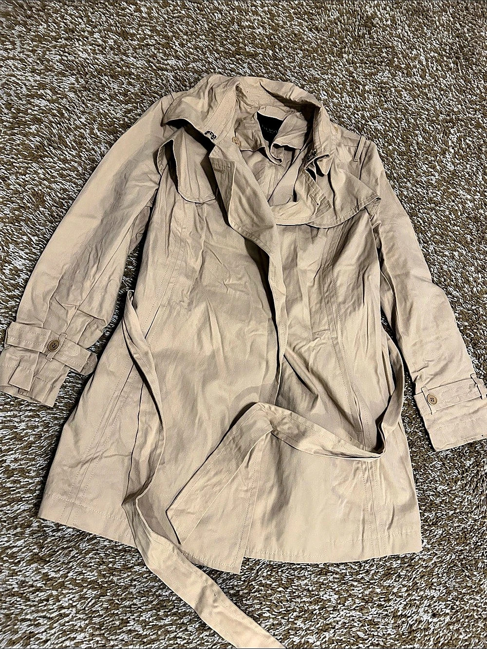 Talbots Women's Trench Coat Beige